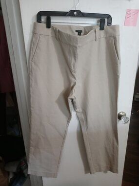 NWOT ANN TAYLOR FACTORY cotton blend trouser pants (sz14)